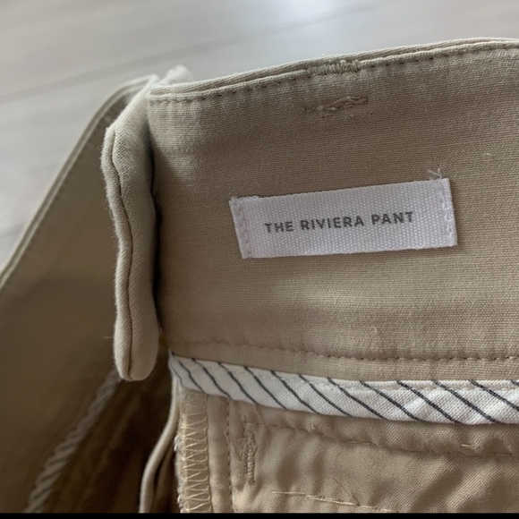 LOFT The Riviera Tan Straight Leg Ankle Career Office Trouser Pants - Picture 7 of 12